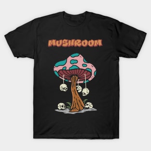 Orange Mushroom T-Shirt